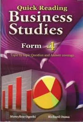 Quick Reading Secondary Business Studies F4